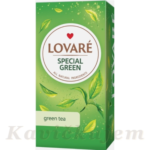 Lovare zelený porc.čaj Special Green 24*1,5g